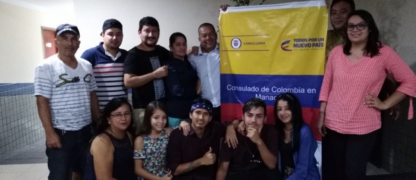 La Vicecónsul de Colombia en Manaos se reunió con autoridades gubernamentales y connacionales en la visita realizada a la ciudad de Río Branco