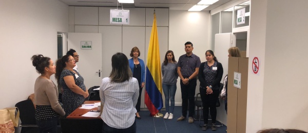 Consulado de Colombia en Berna concluyó la Consulta Anticorrupción 2018